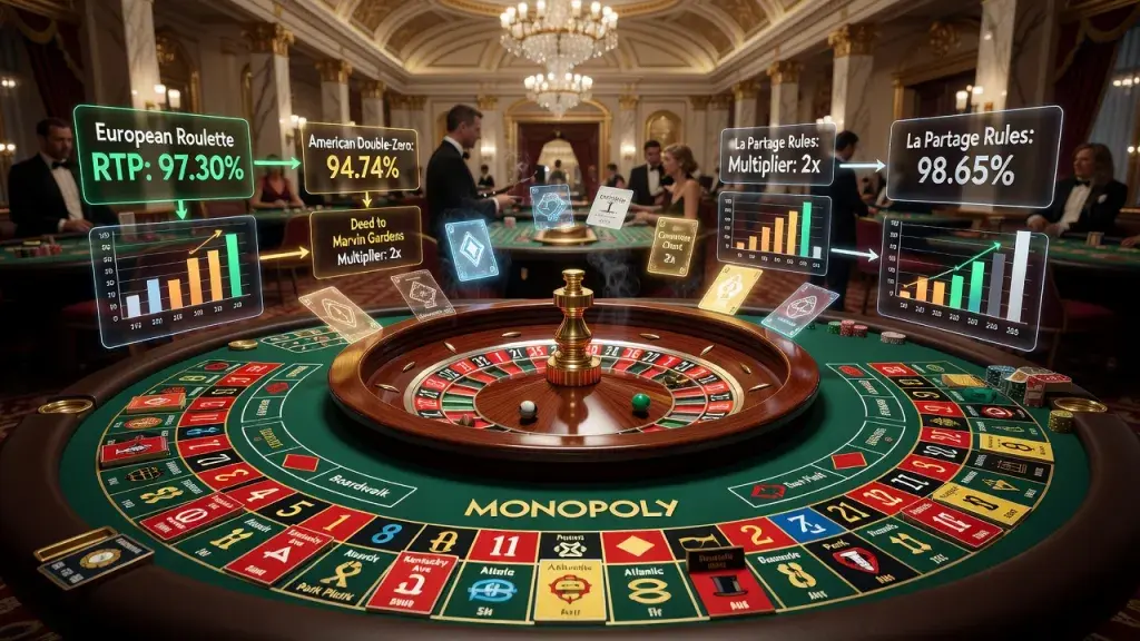 Monopoly Roulette RTP and Payout: Realistic Return to Player, Roulette RTP Rates, and Themed Odds Explained